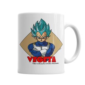 Baskı Dükkanı KB3346 Vegeta Meu Pura Maldede Porselen Kupa Bardak