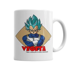 Baskı Dükkanı KB3346 Vegeta Meu Pura Maldede Porselen Kupa Bardak