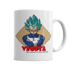 Baskı Dükkanı KB3346 Vegeta Meu Pura Maldede Porselen Kupa Bardak