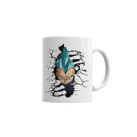 Baskı Dükkanı KB3347 Vegeta Blue Porselen Kupa Bardak