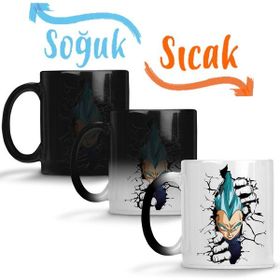 Baskı Dükkanı KB3347 Vegeta Blue Porselen Kupa Bardak