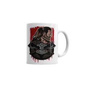 Baskı Dükkanı KB3349 Valhalla Porselen Kupa Bardak