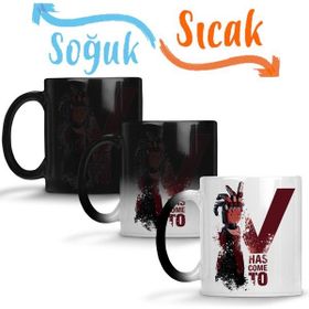 Baskı Dükkanı KB3349 Valhalla Porselen Kupa Bardak