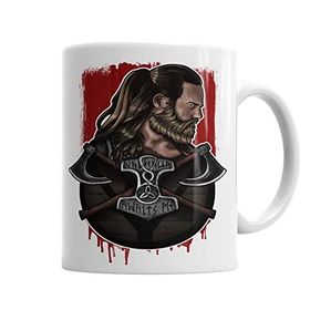 Baskı Dükkanı KB3349 Valhalla Porselen Kupa Bardak