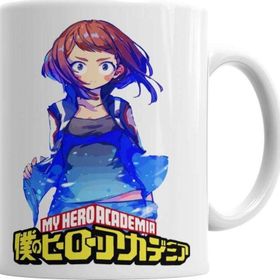 Baskı Dükkanı KB3352 Uraraka Ochako Boku No Hero Academia Porselen Kupa Bardak
