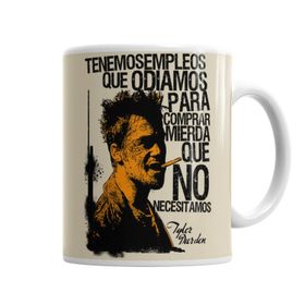 Baskı Dükkanı KB3355 Tyler Durden Porselen Kupa Bardak