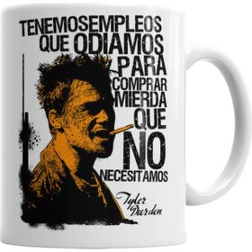 Baskı Dükkanı KB3355 Tyler Durden Porselen Kupa Bardak