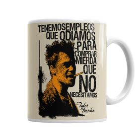 Baskı Dükkanı KB3355 Tyler Durden Porselen Kupa Bardak