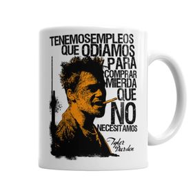 Baskı Dükkanı KB3355 Tyler Durden Porselen Kupa Bardak
