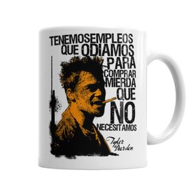 Baskı Dükkanı KB3355 Tyler Durden Porselen Kupa Bardak