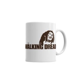 Baskı Dükkanı KB3362 The Walking Dread Marrom Porselen Kupa Bardak