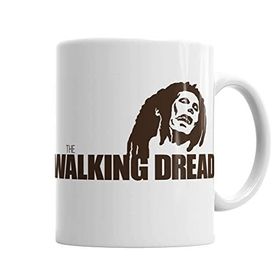 Baskı Dükkanı KB3362 The Walking Dread Marrom Porselen Kupa Bardak