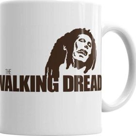 Baskı Dükkanı KB3362 The Walking Dread Marrom Porselen Kupa Bardak