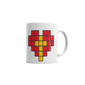 Baskı Dükkanı KB3372 Atari Nostalji Oyun Tetris Porselen Kupa Bardak