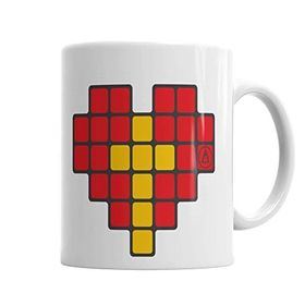 Baskı Dükkanı KB3372 Atari Nostalji Oyun Tetris Porselen Kupa Bardak
