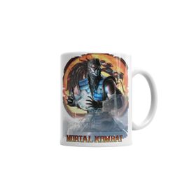 Baskı Dükkanı KB3385 Sub Zero Mortal Kombat Game Porselen Kupa Bardak