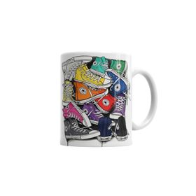 Baskı Dükkanı KB3387 Stylo Tenis 1 Porselen Kupa Bardak