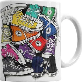 Baskı Dükkanı KB3387 Stylo Tenis 1 Porselen Kupa Bardak