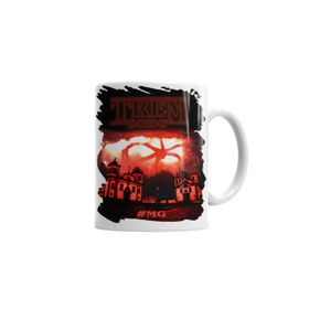Baskı Dükkanı KB3394 Stranger Things Trem Doido Minas Porselen Kupa Bardak