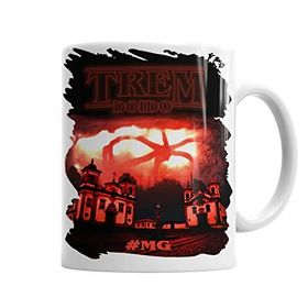 Baskı Dükkanı KB3394 Stranger Things Trem Doido Minas Porselen Kupa Bardak