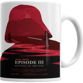 Baskı Dükkanı KB3400 Star Warsrevenge Of Sith Porselen Kupa Bardak