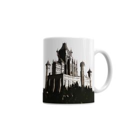 Baskı Dükkanı KB3403 Castelo Medieval Porselen Kupa Bardak