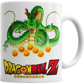 Baskı Dükkanı KB3410 Shenlong Dragon Ball Porselen Kupa Bardak