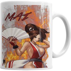 Baskı Dükkanı KB3412 Mai The King Fighters Porselen Kupa Bardak