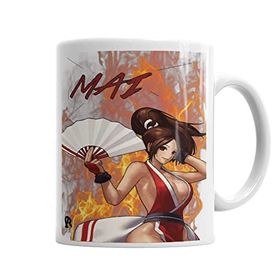 Baskı Dükkanı KB3412 Mai The King Fighters Porselen Kupa Bardak