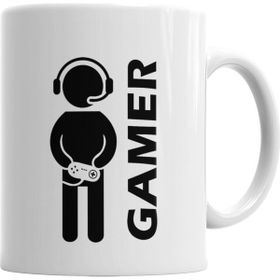 Baskı Dükkanı KB3413 Atari Oyun Gamer Arcade Porselen Kupa Bardak