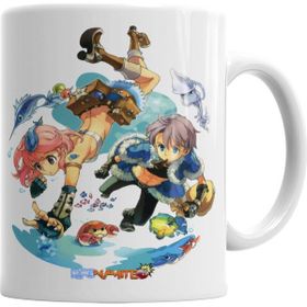 Baskı Dükkanı KB3421 Caçada Submarina Ragnarok Porselen Kupa Bardak