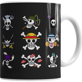Baskı Dükkanı KB3423 Brook One Piece Porselen Kupa Bardak