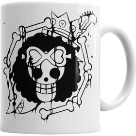 Baskı Dükkanı KB3424 Brook One Piece Porselen Kupa Bardak