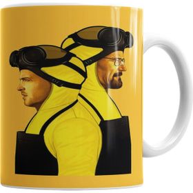 Baskı Dükkanı KB3425 Breaking Bad Yellow Porselen Kupa Bardak
