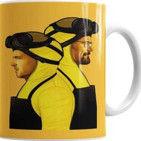 Baskı Dükkanı KB3425 Breaking Bad Yellow Porselen Kupa Bardak