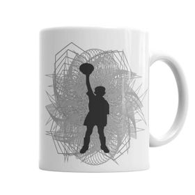 Baskı Dükkanı KB3426 Boy Ball Porselen Kupa Bardak