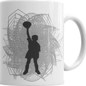 Baskı Dükkanı KB3426 Boy Ball Porselen Kupa Bardak