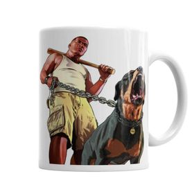 Baskı Dükkanı KB3428 Boy And Dog Rotfaydır Porselen Kupa Bardak
