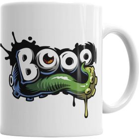 Baskı Dükkanı KB3430 Booo Porselen Kupa Bardak