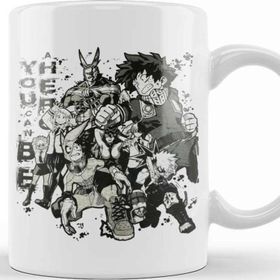 Baskı Dükkanı KB3438 Boku No Hero Porselen Kupa Bardak