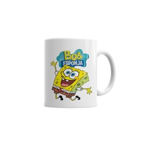 Baskı Dükkanı KB3440 Bob Esponja Sünger Bob Porselen Kupa Bardak