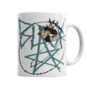 Baskı Dükkanı KB3443 Black Star Porselen Kupa Bardak