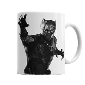 Baskı Dükkanı KB3445 Black Panther Pantera Negra Porselen Kupa Bardak