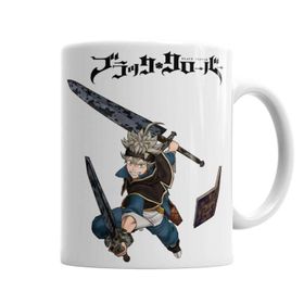 Baskı Dükkanı KB3451 Black Clover Anime Porselen Kupa Bardak