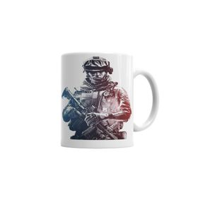 Baskı Dükkanı KB3455 Bf4 Porselen Kupa Bardak