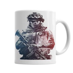 Baskı Dükkanı KB3455 Bf4 Porselen Kupa Bardak