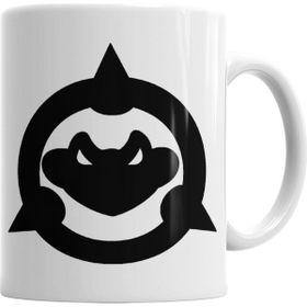 Baskı Dükkanı KB3461 Battletoads Logo Preta Porselen Kupa Bardak