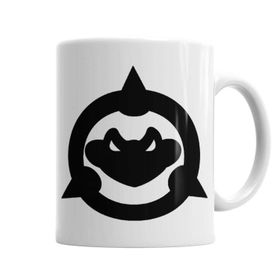 Baskı Dükkanı KB3461 Battletoads Logo Preta Porselen Kupa Bardak