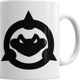 Baskı Dükkanı KB3461 Battletoads Logo Preta Porselen Kupa Bardak