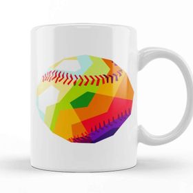 Baskı Dükkanı KB3470 Baseball Porselen Kupa Bardak